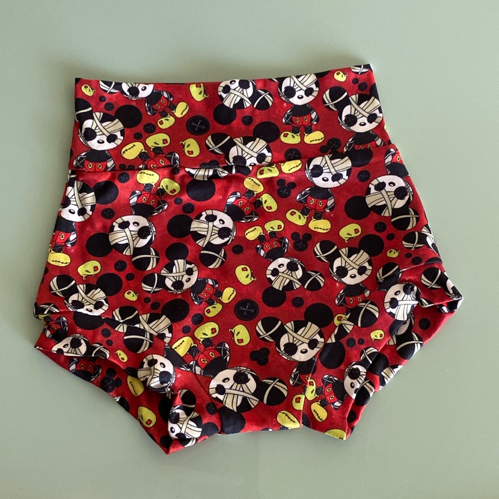 Handmade Bummies Halloween Mickey